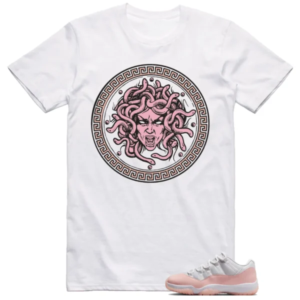 Jordan 11 Low Legend Pink Shirt Medusa Graphic