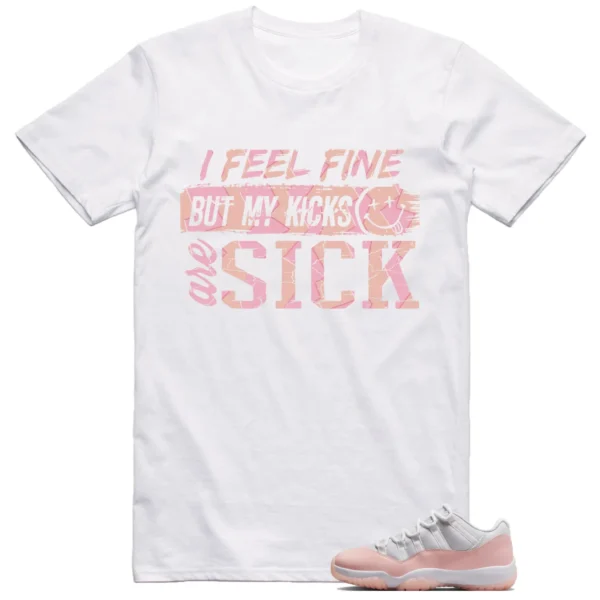 Jordan 11 Low Legend Pink Shirt Sick Kicks Graphic