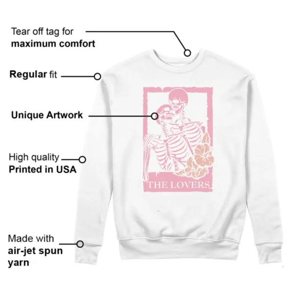 Lovers Sweatshirt to Match Jordan 11 Low Legend Pink