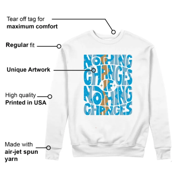 Nothing Changes Sweatshirt to Match Adidas Gazelle Indoor