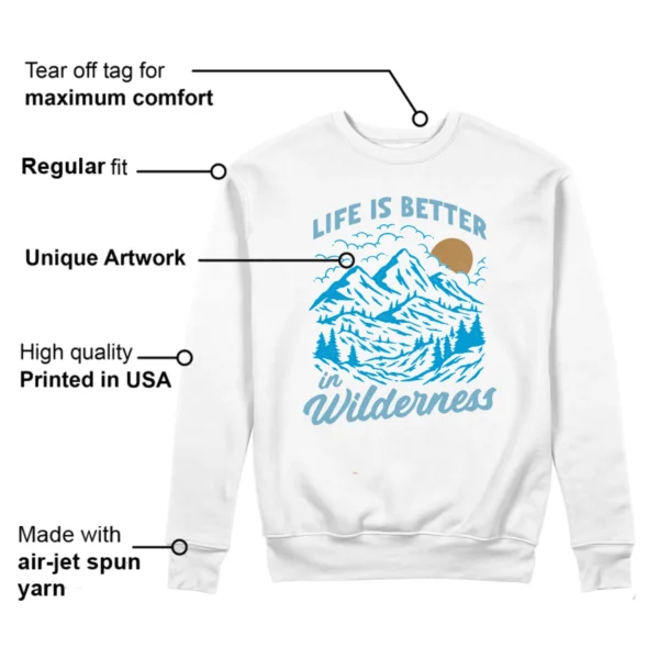 Wilderness Sweatshirt to Match Adidas Gazelle Indoor