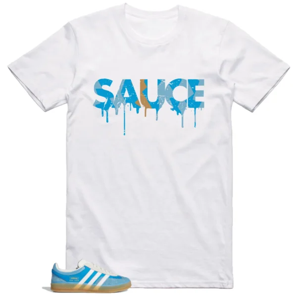 Adidas Gazelle Indoor Bad Bunny San Juan Shirt Sauce Graphic