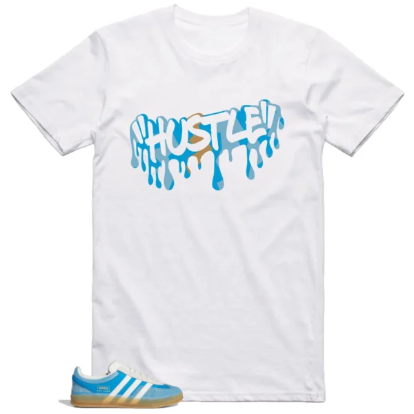 Adidas Gazelle Indoor Bad Bunny San Juan Shirt Hustle Graphic