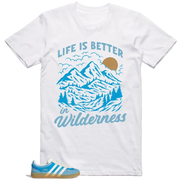 Adidas Gazelle Indoor Bad Bunny San Juan Shirt Wilderness Graphic