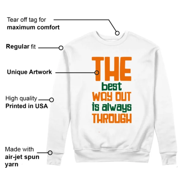 Best Way Sweatshirt to Match Jordan 5 Miami Hurricanes