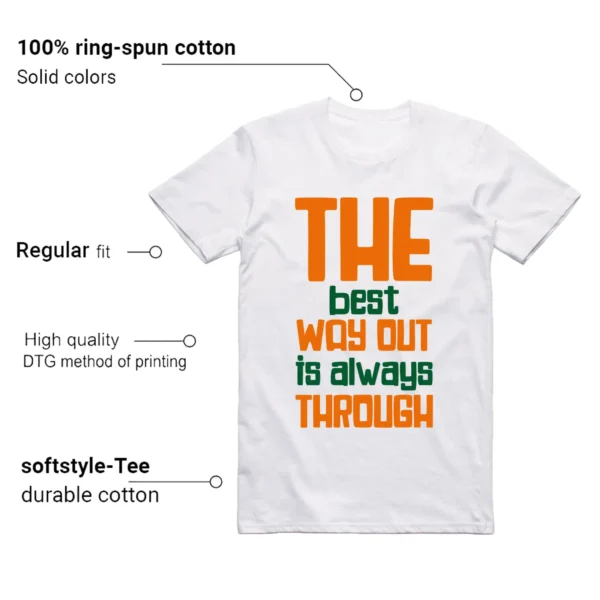 Best Way T-shirt to Match Jordan 5 Miami Hurricanes