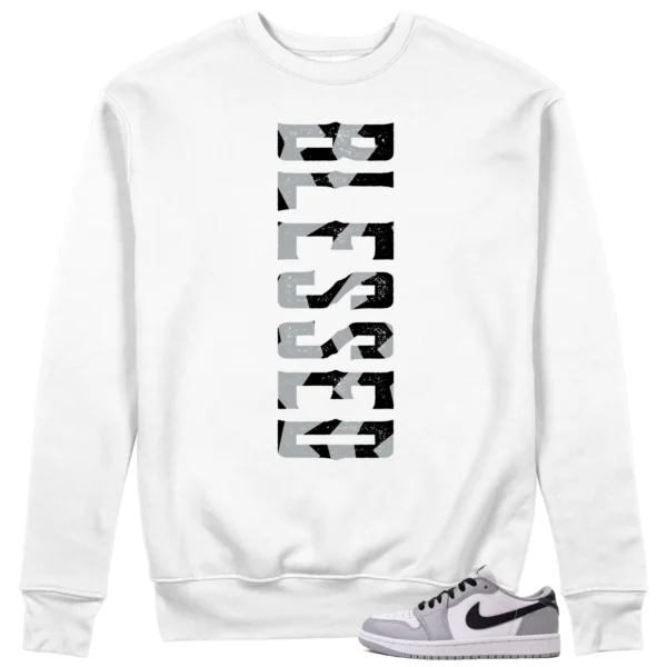 Blessed Sweatshirt to Match Jordan 1 Retro Barons