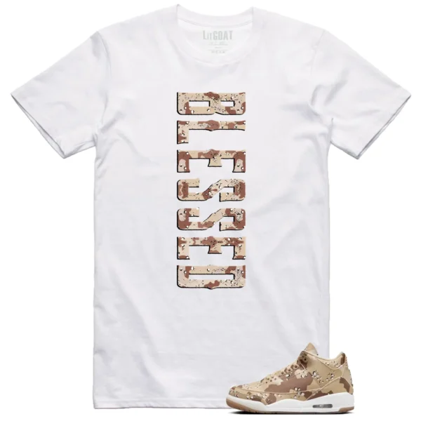 Blessed Shirt to Match Jordan 3 Desert Camo