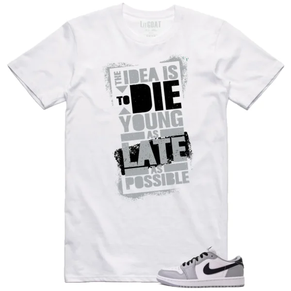 Die Young Shirt to Match Jordan 1 Retro Barons