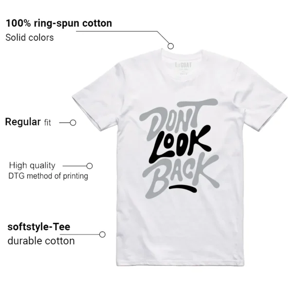 Dont Look Back Shirt to Match Jordan 1 Retro Barons Features