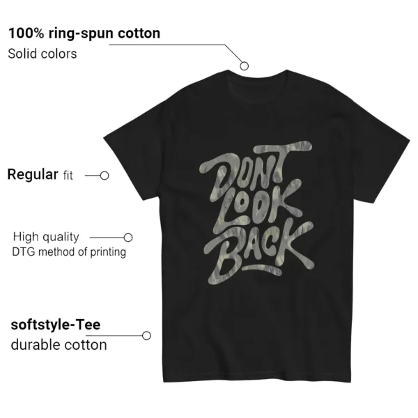 Dont Look Back Shirt to Match adidas AE 1 Low MX Grey Features