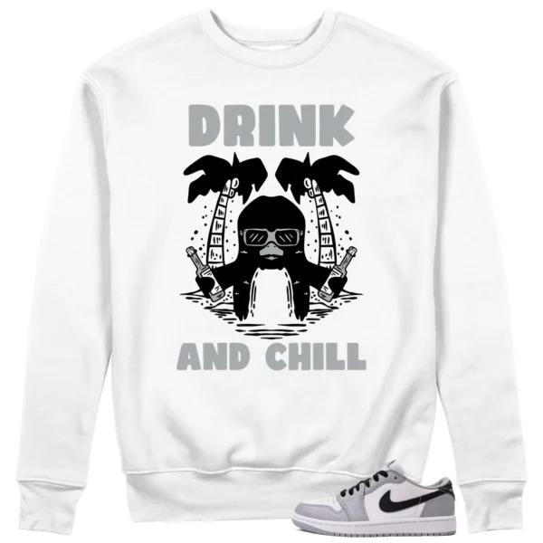 Drink Chill Sweatshirt to Match Jordan 1 Retro Barons