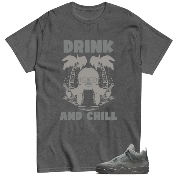 Drink Chill Shirt to Match Jordan 4 SE Wet Cement