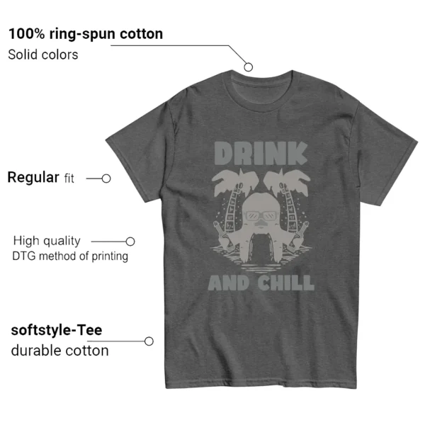 Drink Chill Shirt to Match Jordan 4 SE Wet Cement Features