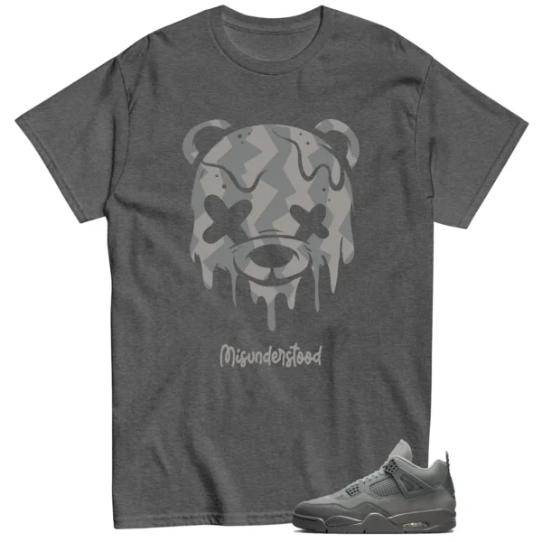 Drippy Bear Shirt to Match Jordan 4 SE Wet Cement