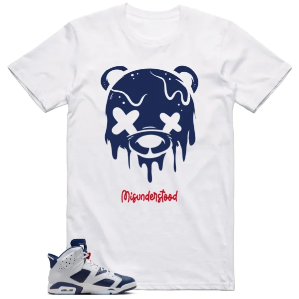 Drippy Bear Shirt to Match Jordan 6 Olympic 2024