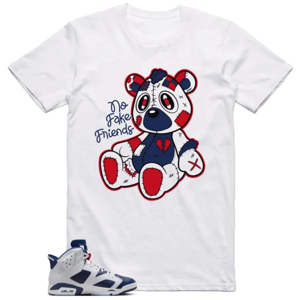 Fake Friends Shirt to Match Jordan 6 Olympic 2024