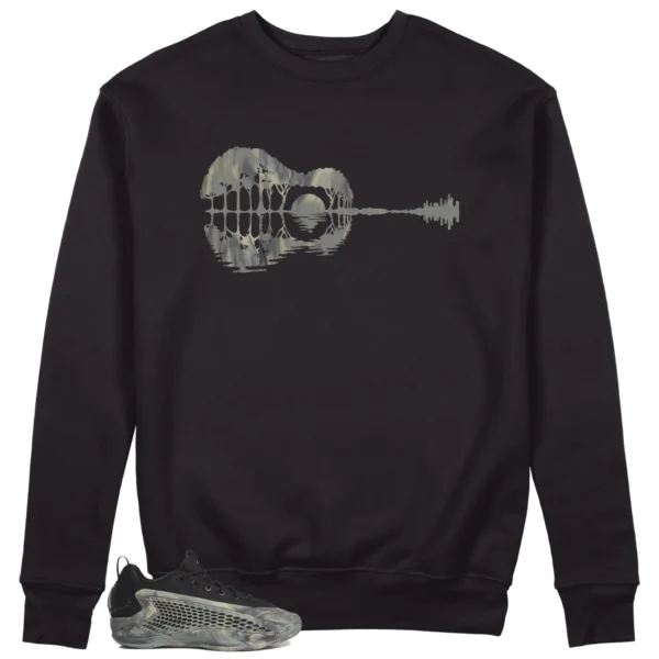 Guitar Sweatshirt to Match adidas AE 1 Low MX Grey