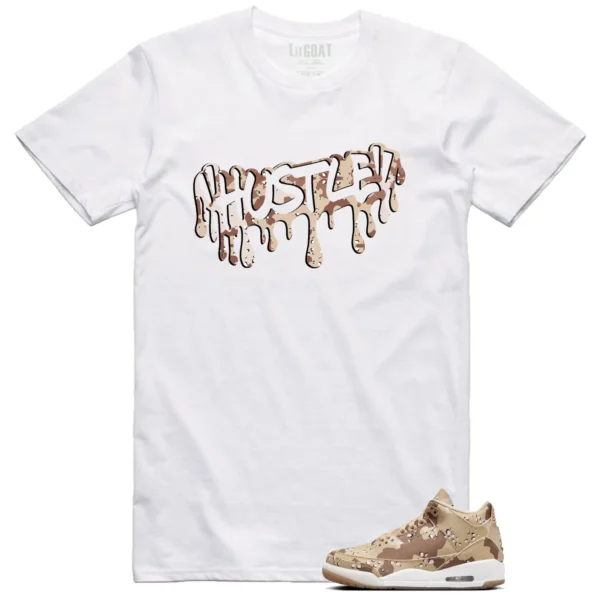 Hustle Shirt to Match Jordan 3 Desert Camo