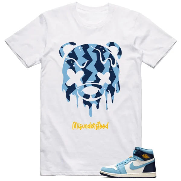 Jordan 1 First in Flight Shirt Drippy Bear Graphic