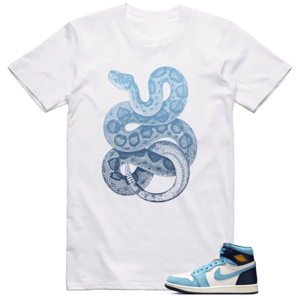 Jordan 1 First in Flight Shirt Python Snake Graphic