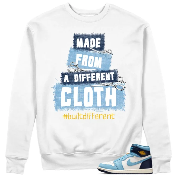 Jordan 1 First in Flight Sweatshirt Built Different Graphic