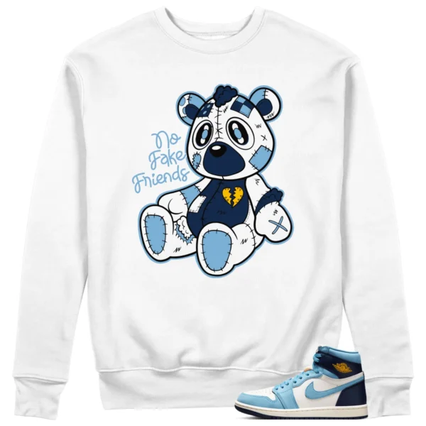 Jordan 1 First in Flight Sweatshirt Fake Friends Graphic