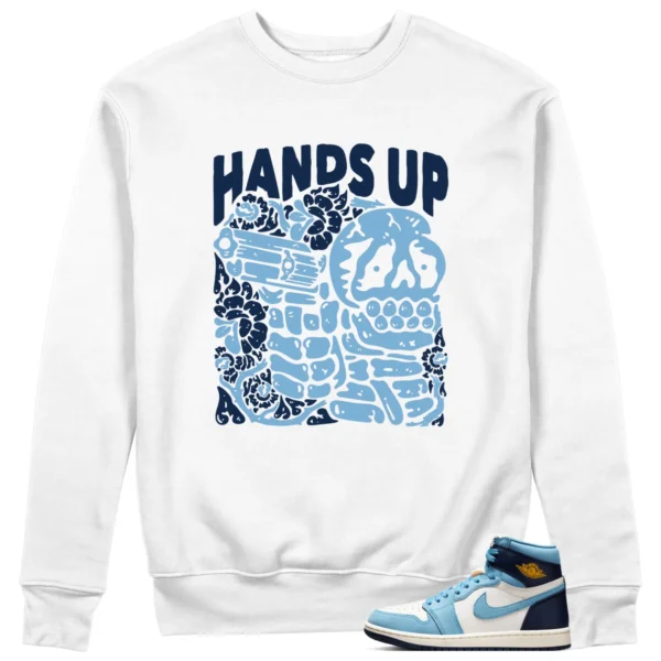 Jordan 1 First in Flight Sweatshirt Hands Up Graphic