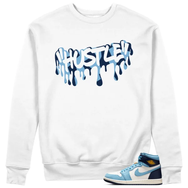 Jordan 1 First in Flight Sweatshirt Hustle Graphic