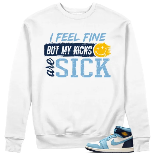 Jordan 1 First in Flight Sweatshirt Sick Kicks Graphic