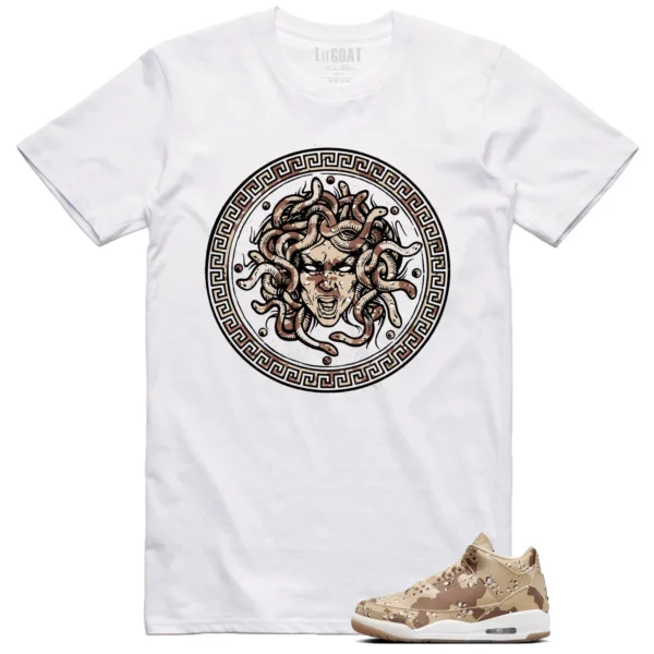 Medusa Shirt to Match Jordan 3 Desert Camo