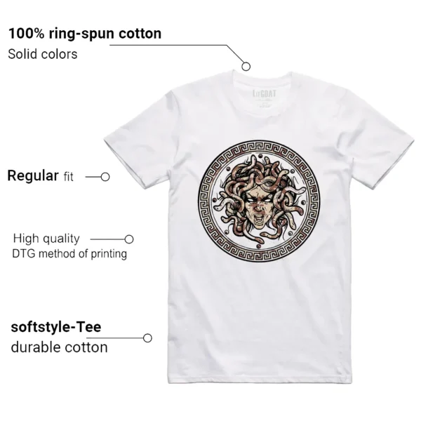 Medusa Shirt to Match Jordan 3 Desert Camo Features