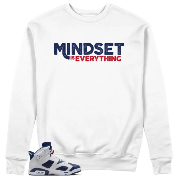 Mindset Sweatshirt to Match Jordan 6 Olympic 2024