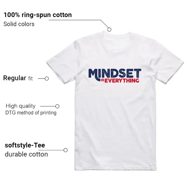 Mindset Shirt to Match Jordan 6 Olympic 2024 Features