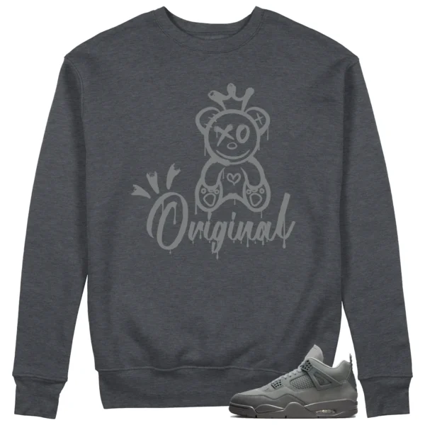 Original Sweatshirt to Match Jordan 4 SE Wet Cement