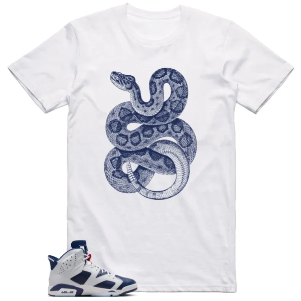 Python Snake Shirt to Match Jordan 6 Olympic 2024