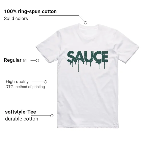 Sauce T-shirt to Match Jordan 4 Oxidized Green