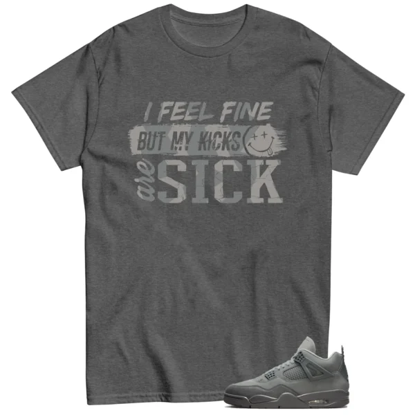 Sick Kicks Shirt to Match Jordan 4 SE Wet Cement