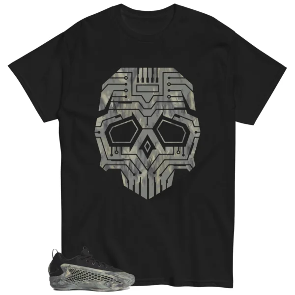 Skull Shirt to Match adidas AE 1 Low MX Grey