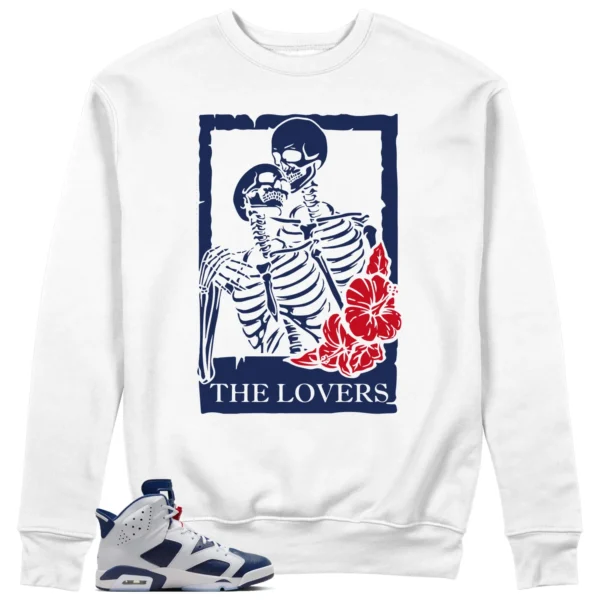 The Lovers Sweatshirt to Match Jordan 6 Olympic 2024