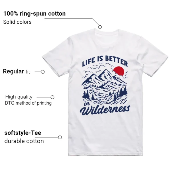 Wilderness Shirt to Match Jordan 6 Olympic 2024 Features