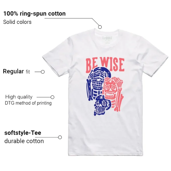 Be Wise Shirt to Match Nike Air Max 180 Ultramarin 2024 Features