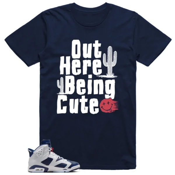 Being Cute Shirt to Match Jordan 6 Olympic