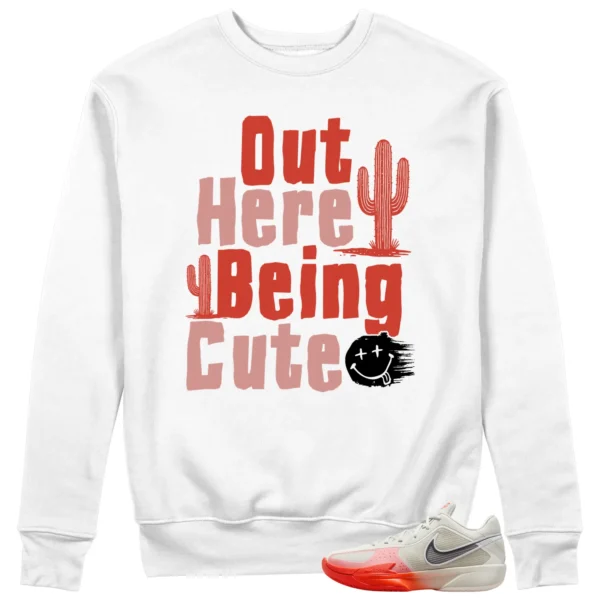 Being Cute Sweatshirt to Match Nike Air Zoom GT Cut Cross