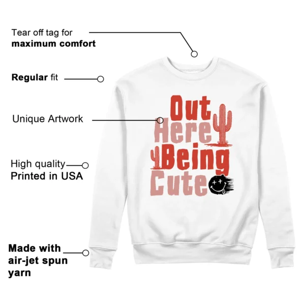 Being Cute Sweatshirt to Match Nike Air Zoom GT Cut Cross Features