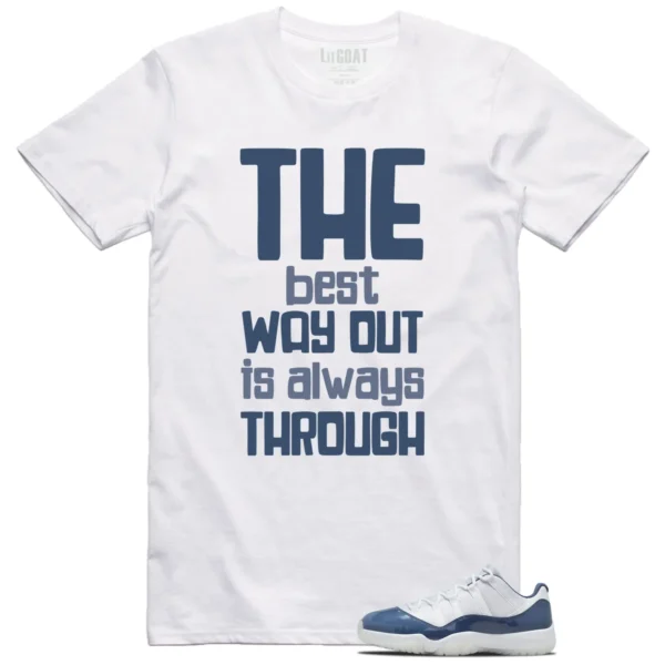 Best Way Shirt to Match Jordan 11 Diffused Blue