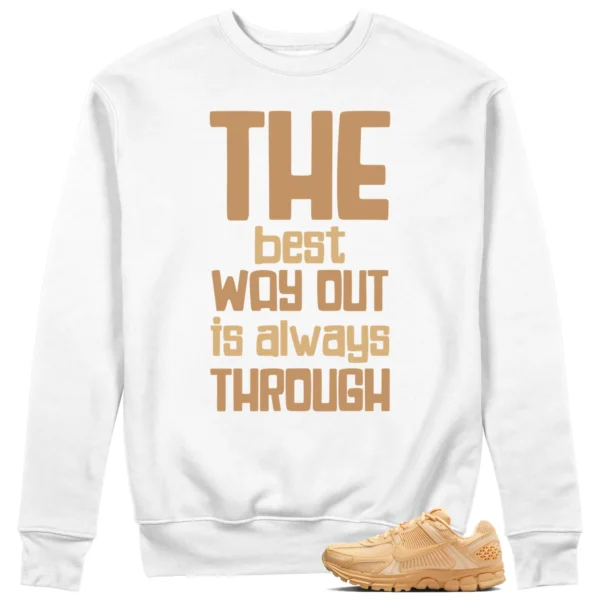 Best Way Sweatshirt to Match Nike Air Zoom Vomero 5 Celestial Gold