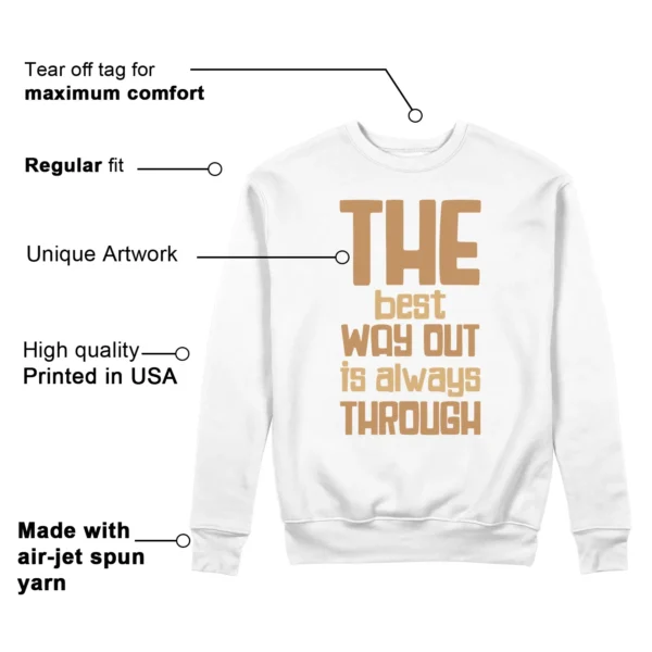 Best Way Sweatshirt to Match Nike Air Zoom Vomero 5 Celestial Gold Features