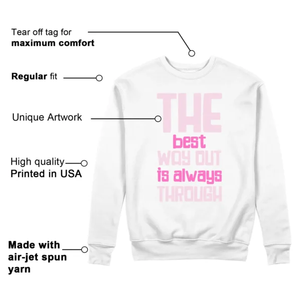 Best Way Sweatshirt to Match Nike Dunk Low Triple Pink Features