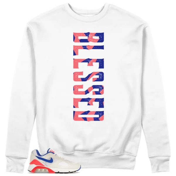 Blessed Sweatshirt to Match Nike Air Max 180 Ultramarin 2024